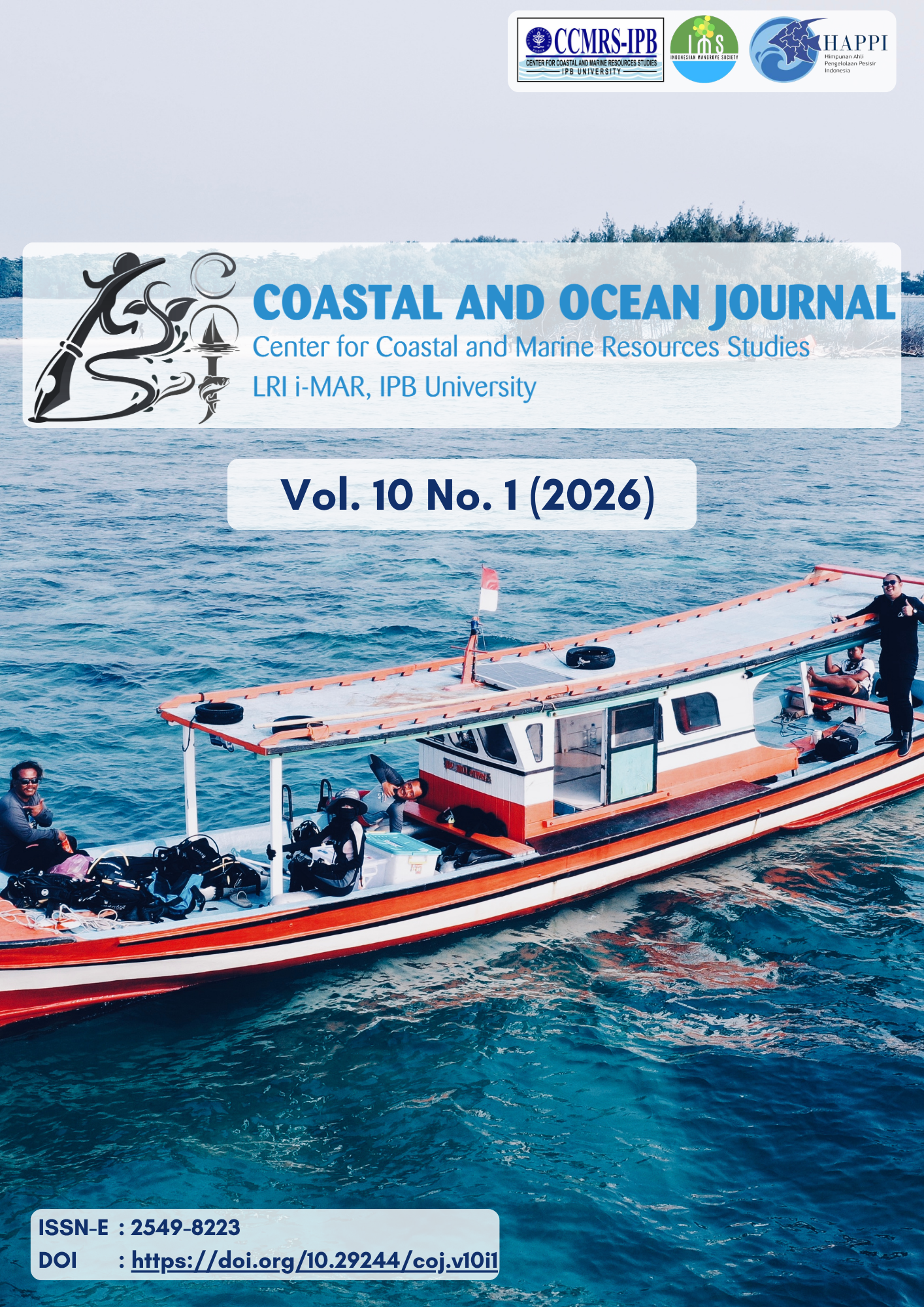 					View Vol. 10 No. 1 (2026): COJ (Coastal and Ocean Journal)
				