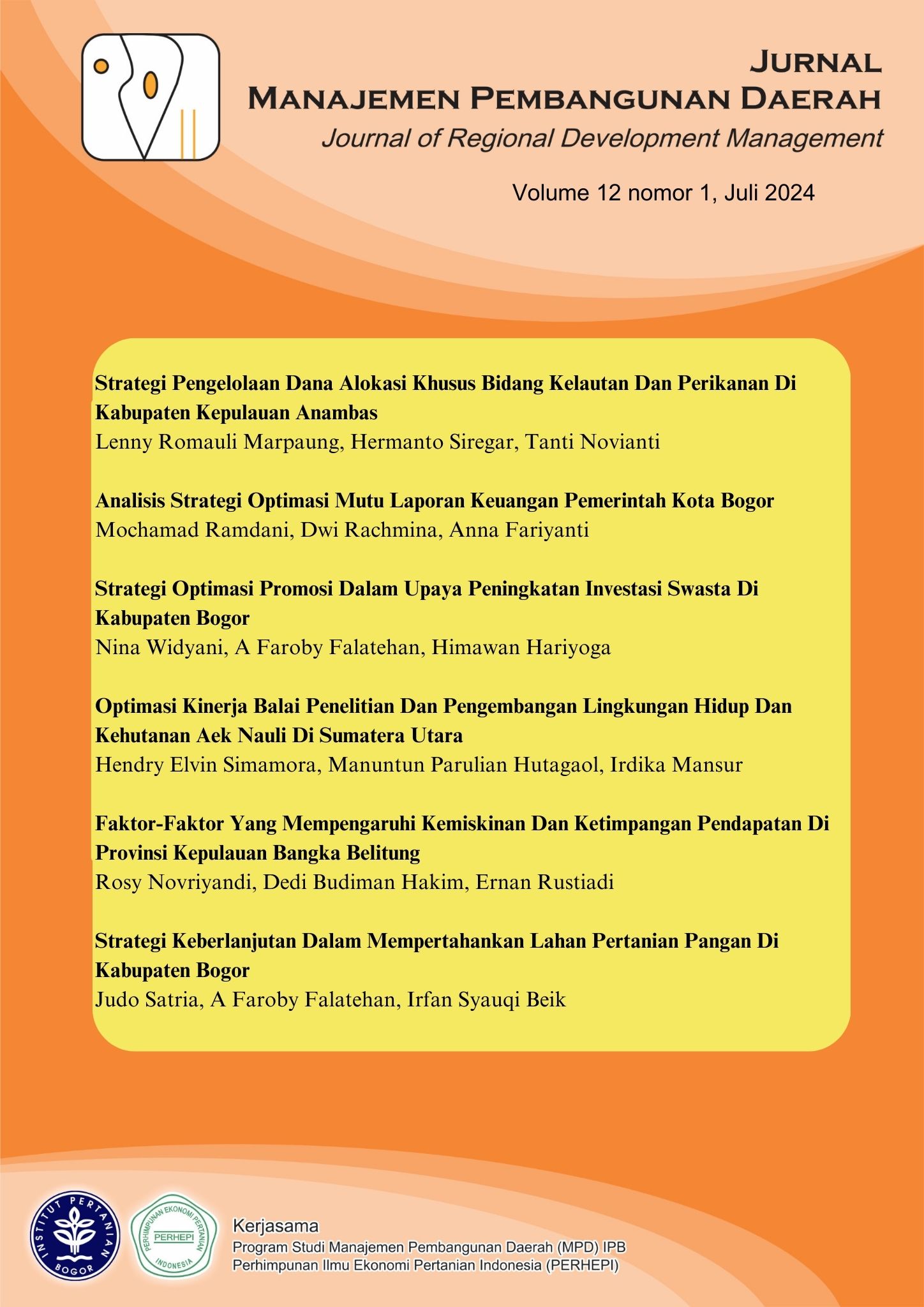 					View Vol. 12 No. 1 (2024)
				