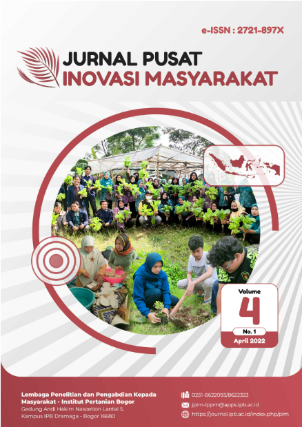 Jurnal Pusat Inovasi masyarakat