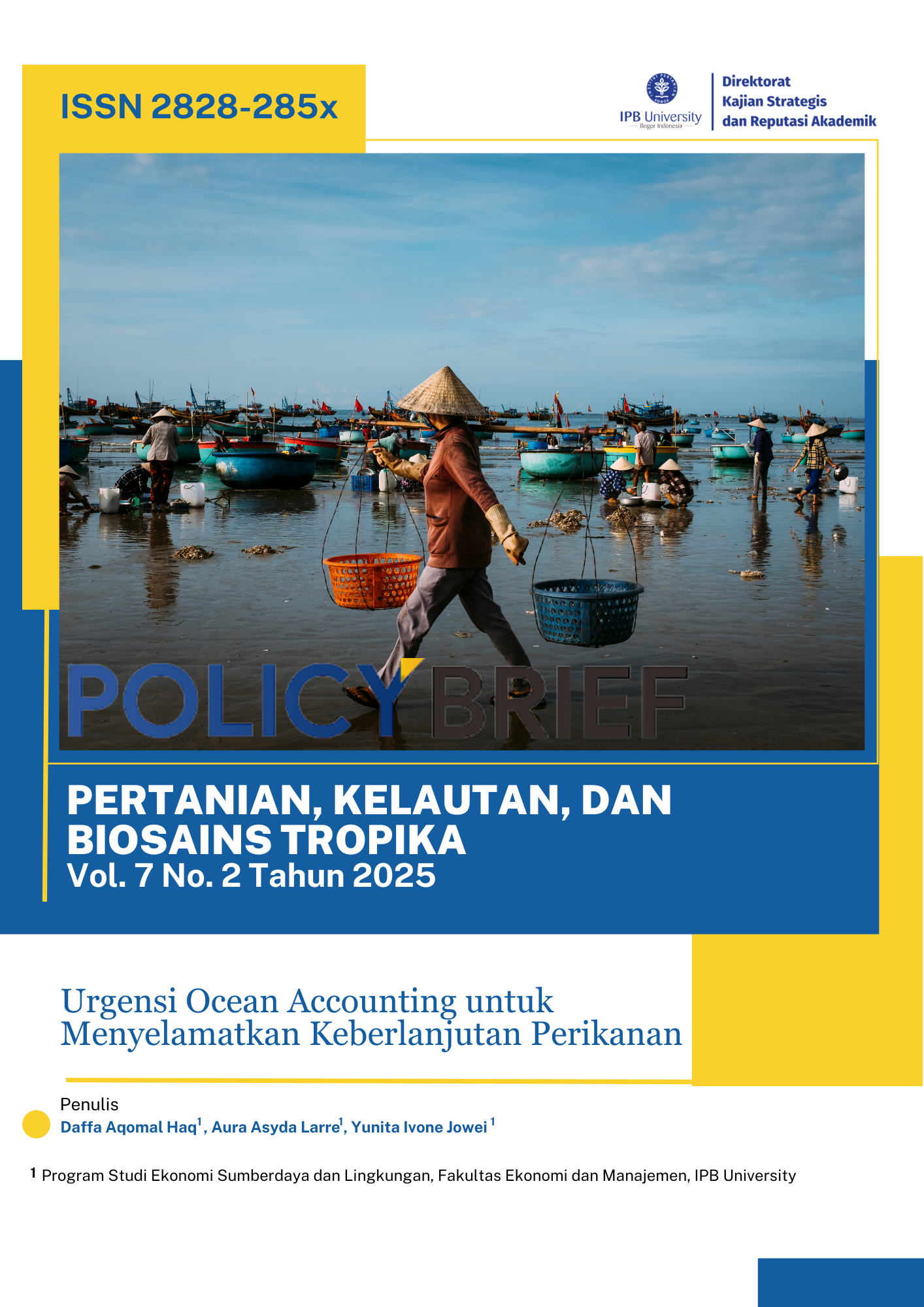 Urgensi Ocean Accounting untuk Menyelamatkan Keberlanjutan Perikanan
