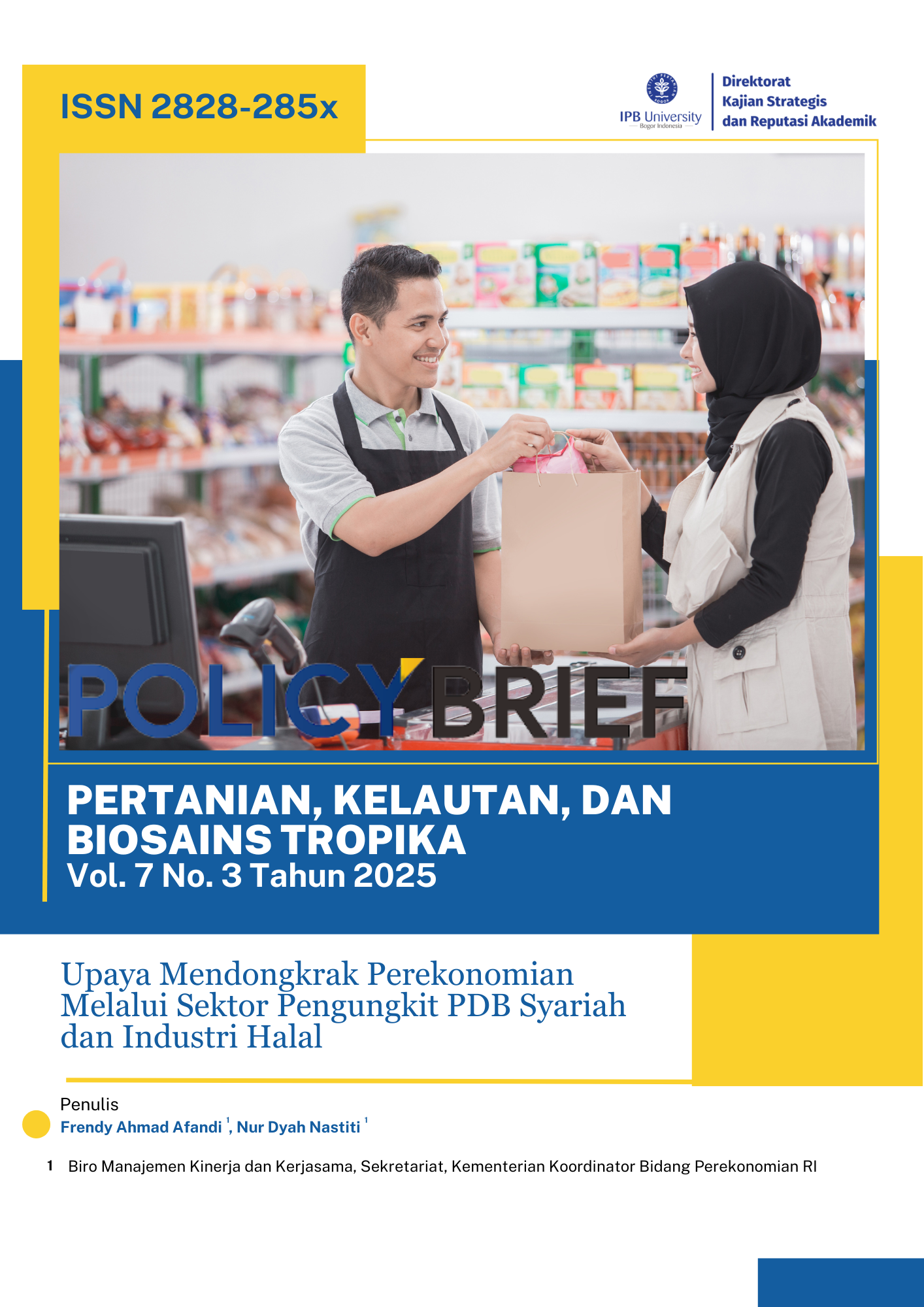 Upaya Mendongkrak Perekonomian Melalui Sektor Pengungkit PDB Syariah dan Industri Halal