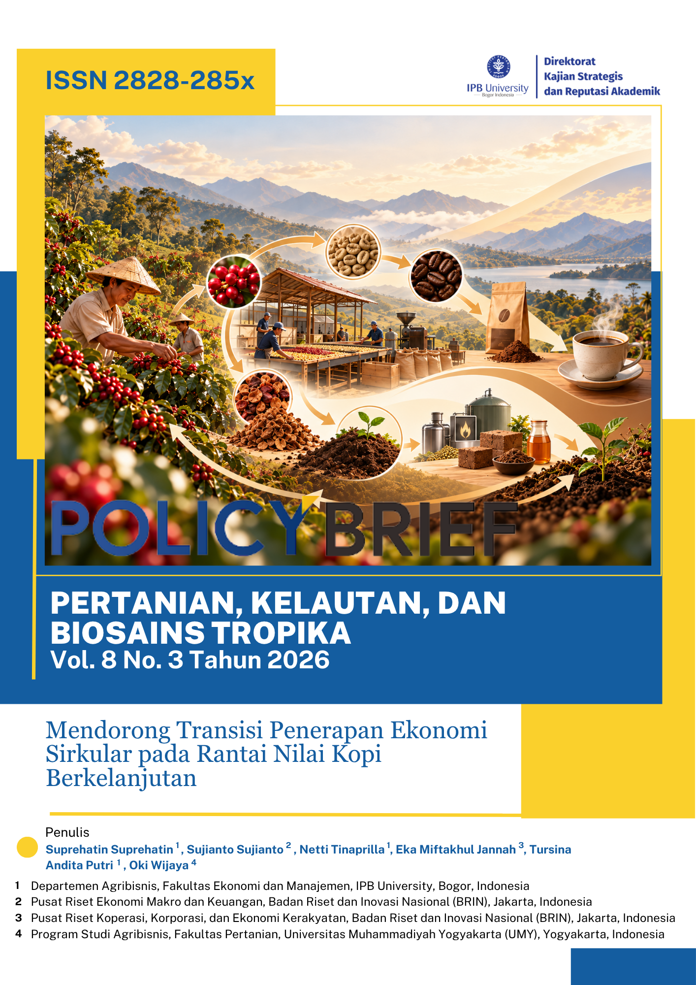 Mendorong Transisi Penerapan Ekonomi Sirkular pada Rantai Nilai Kopi Berkelanjutan 