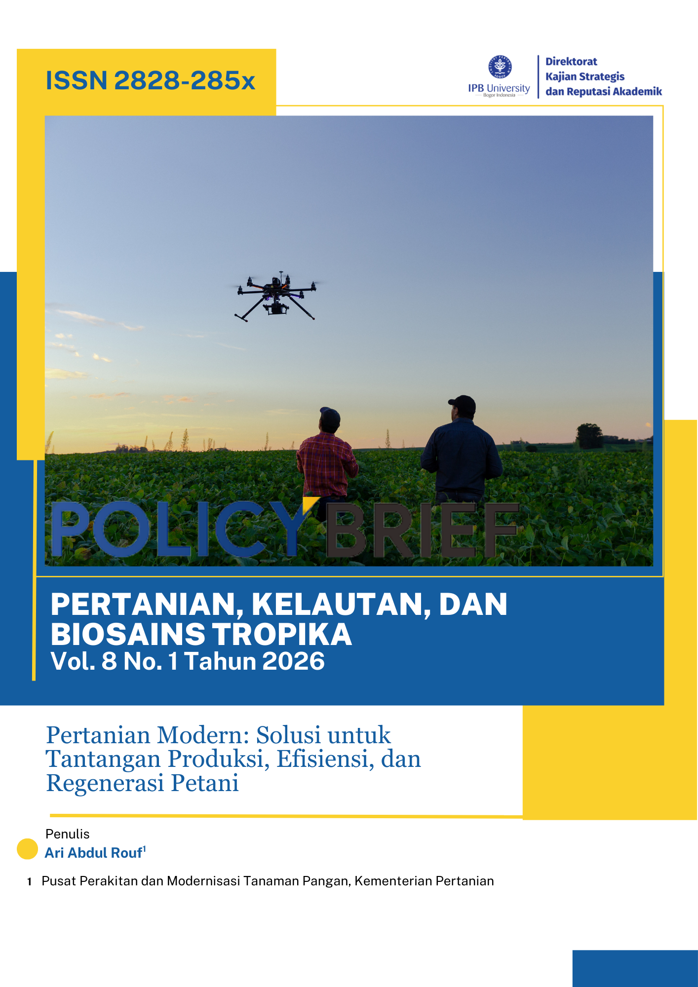 Pertanian Modern: Solusi untuk Tantangan Produksi, Efisiensi, dan Regenerasi Petani