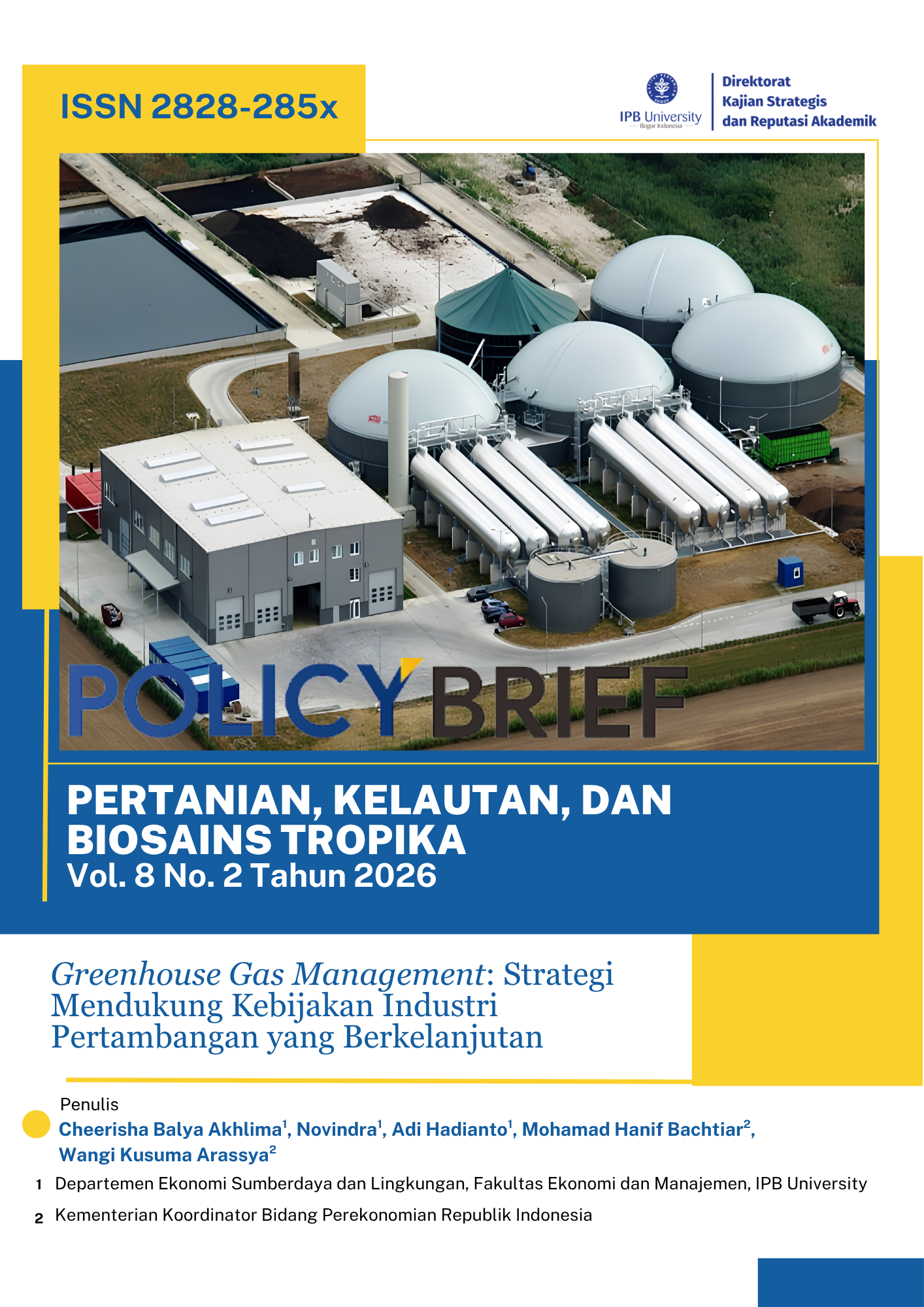 Greenhouse Gas Management: Strategi Mendukung Kebijakan Industri Pertambangan yang Berkelanjutan