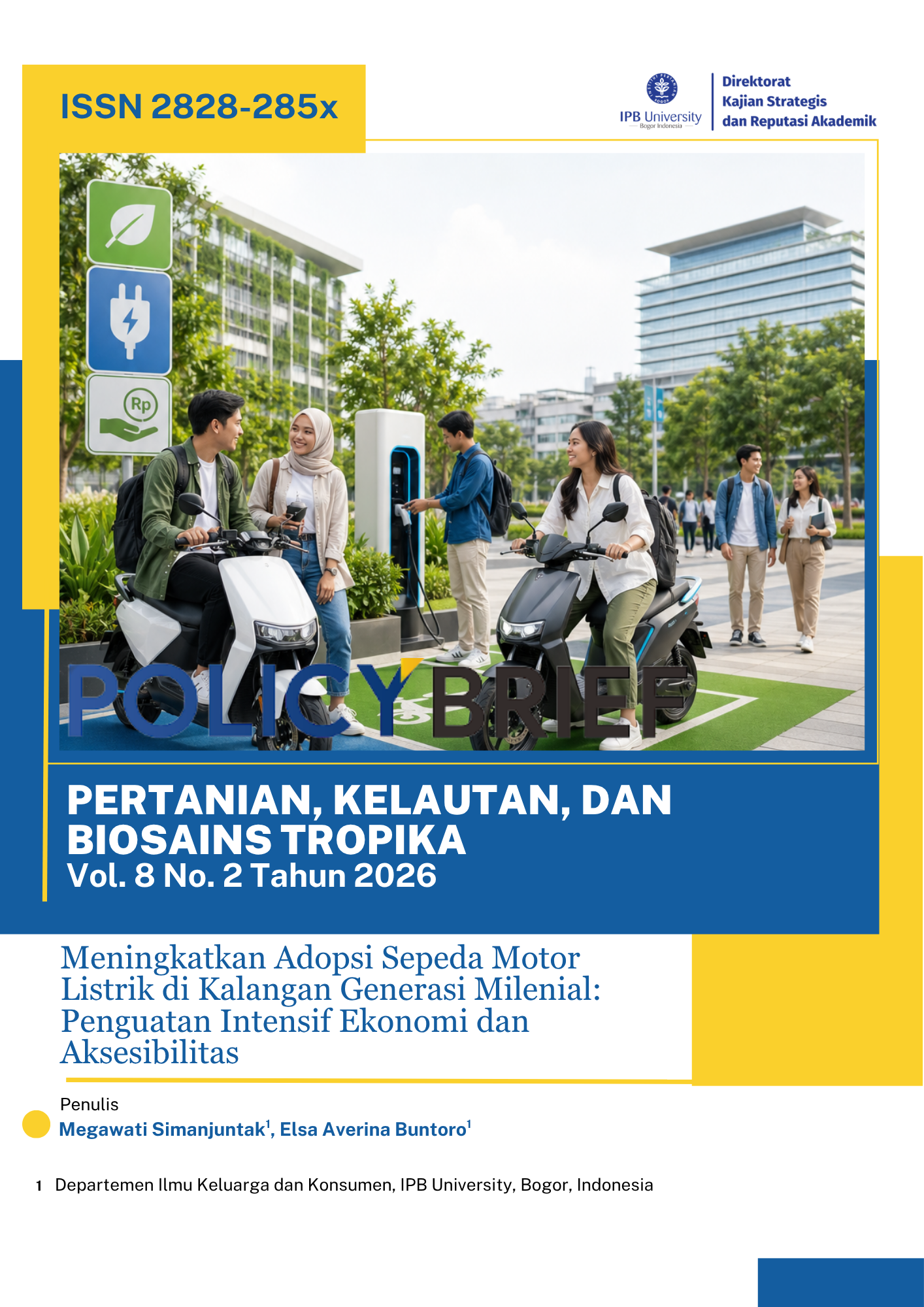 Meningkatkan Adopsi Sepeda Motor Listrik di Kalangan Generasi Milenial: Penguatan Intensif Ekonomi dan Aksesibilitas 
