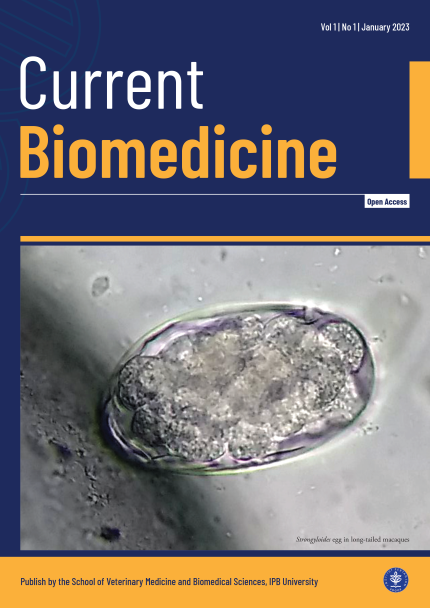 Jurnal Current Biomedicine Vol 1 No 1