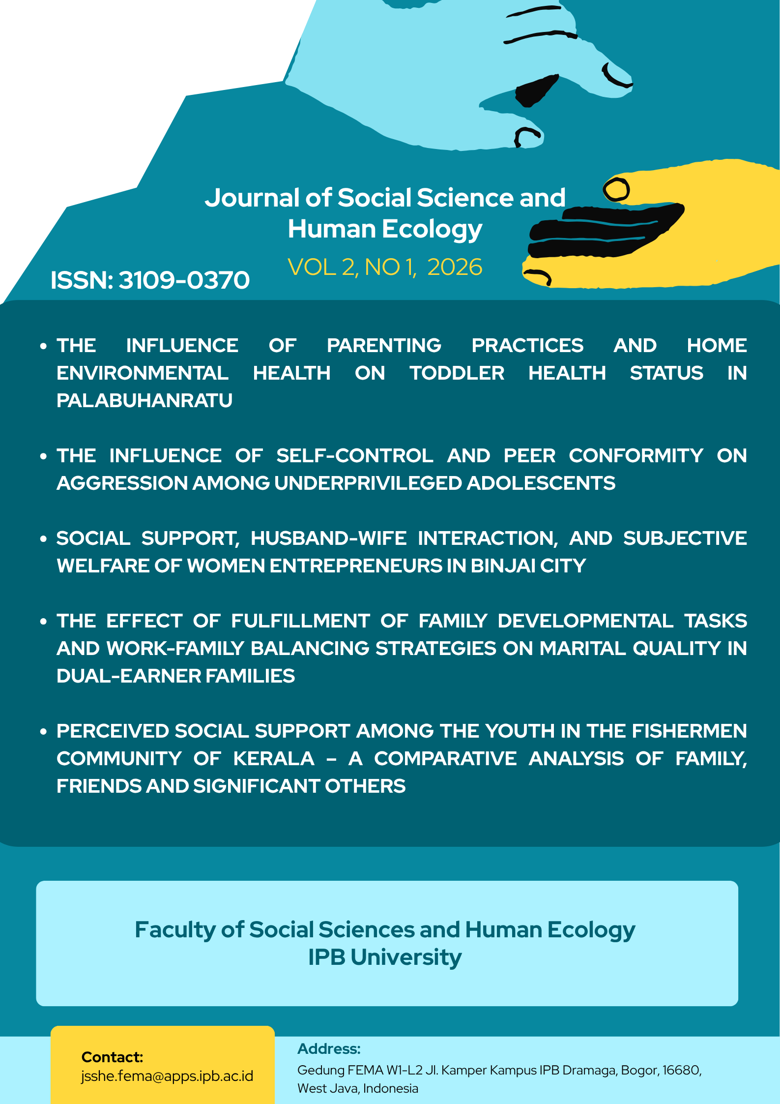 					View Vol. 2 No. 1 (2026): Journal of Social Science and Human Ecology 
				