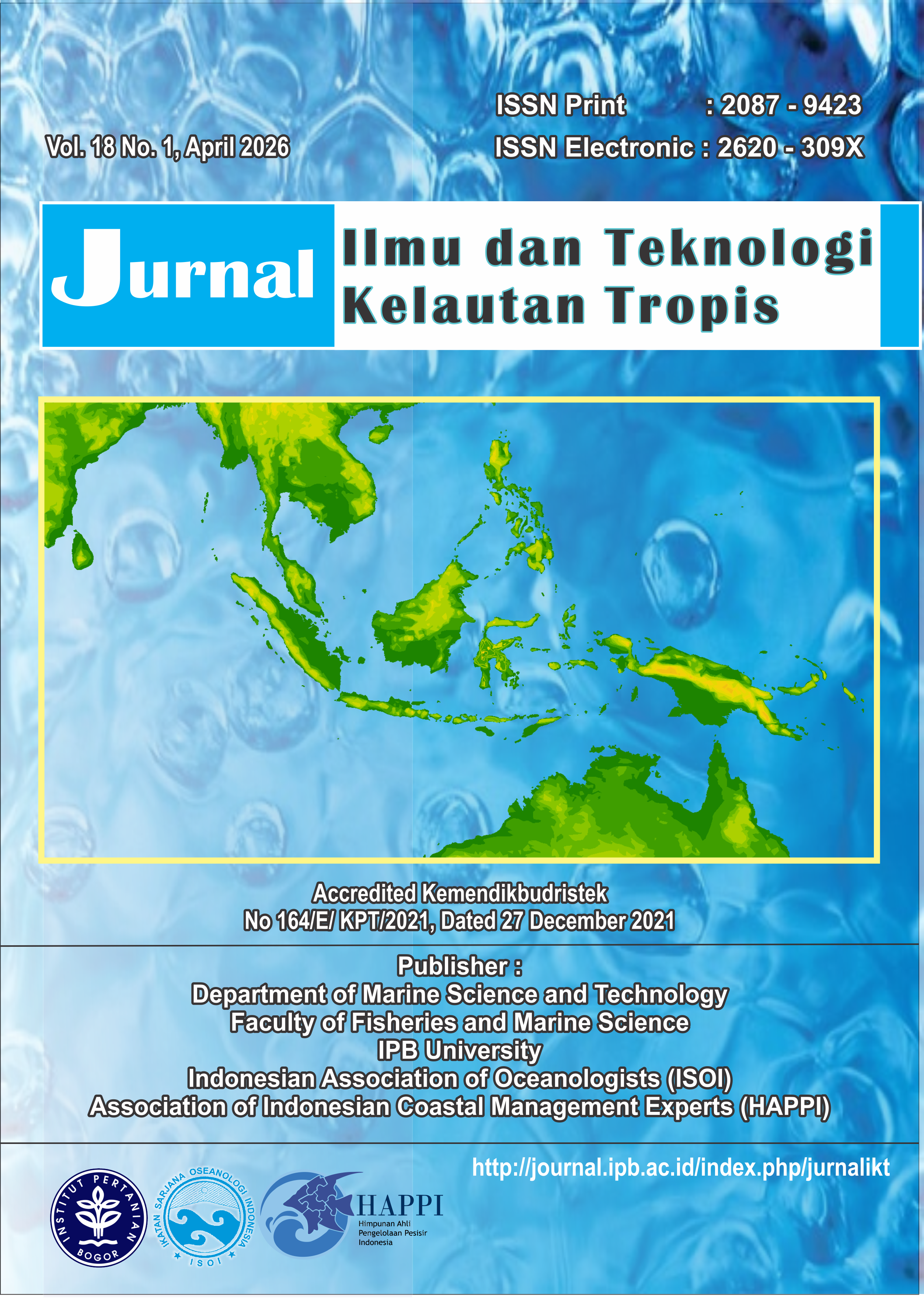 					Lihat Vol 18 No 1 (2026): Jurnal Ilmu dan Teknologi Kelautan Tropis
				