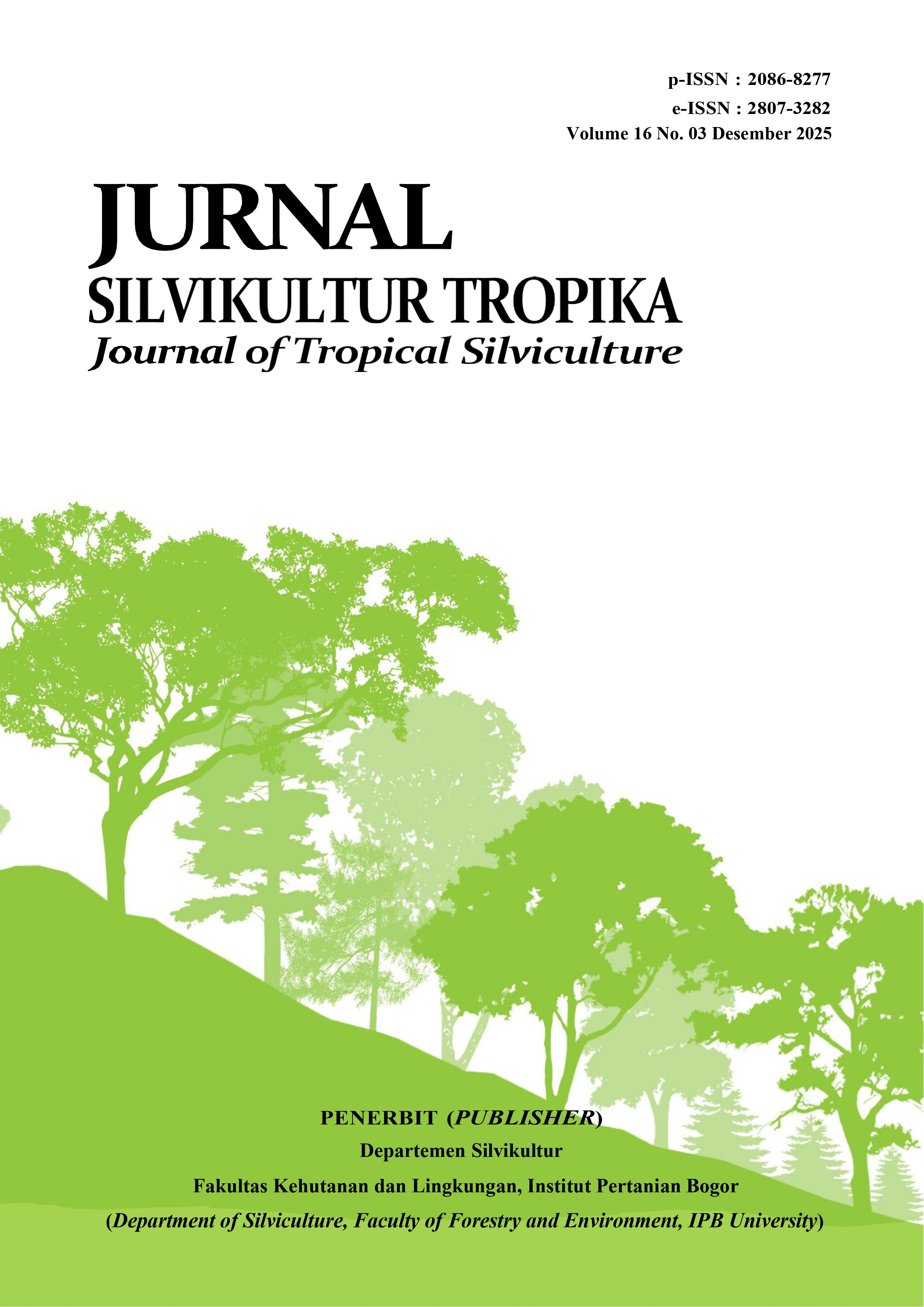                     View Vol. 16 No. 03 (2025): Jurnal Silvikutur Tropika
                