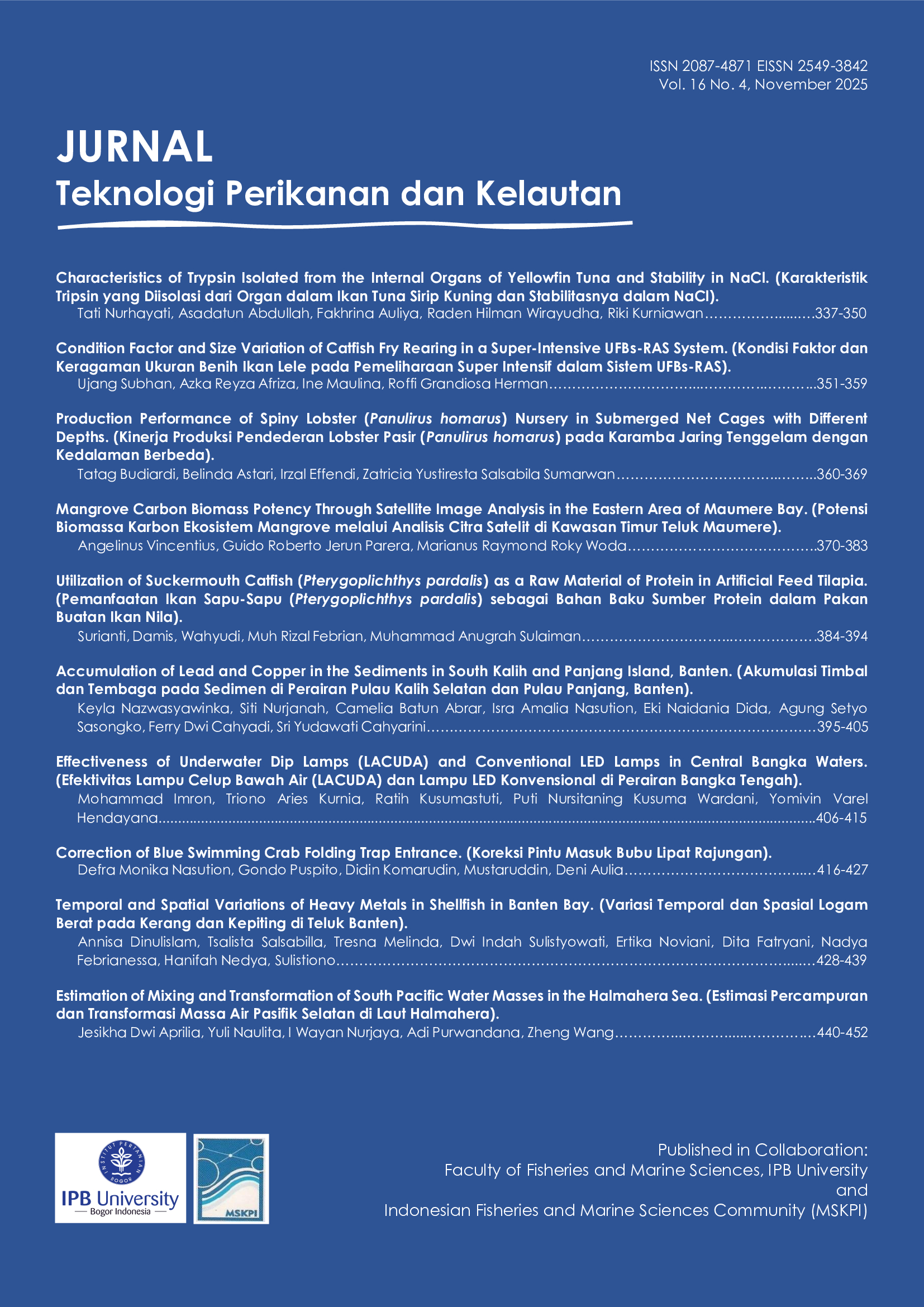 					View Vol. 16 No. 4 (2025): NOVEMBER 2025
				