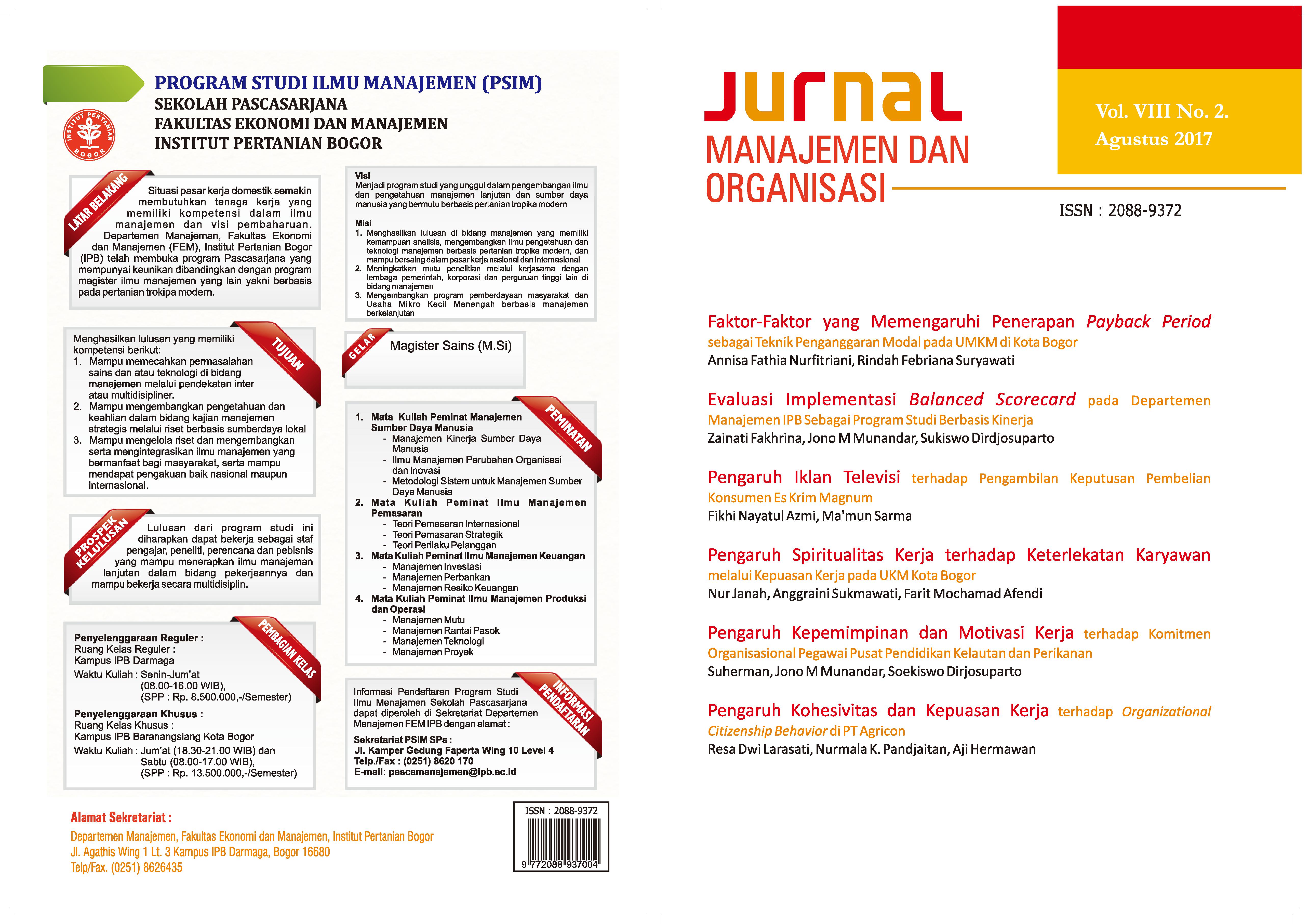 jurnal internasional manajemen keuangan