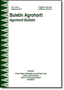 Vol 6, No 3 (2018): Buletin Agrohorti