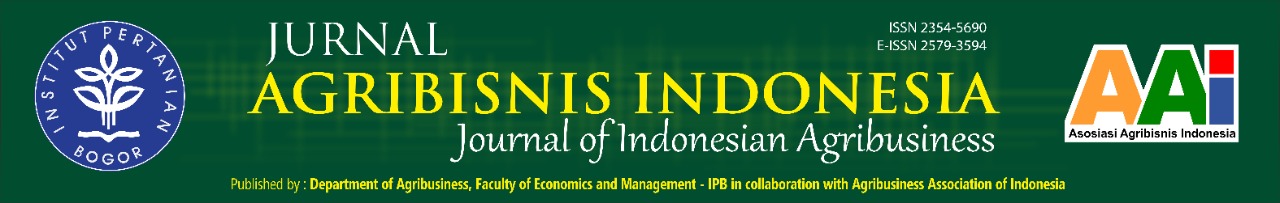 Thumbnail Jurnal Agribisnis Indonesia