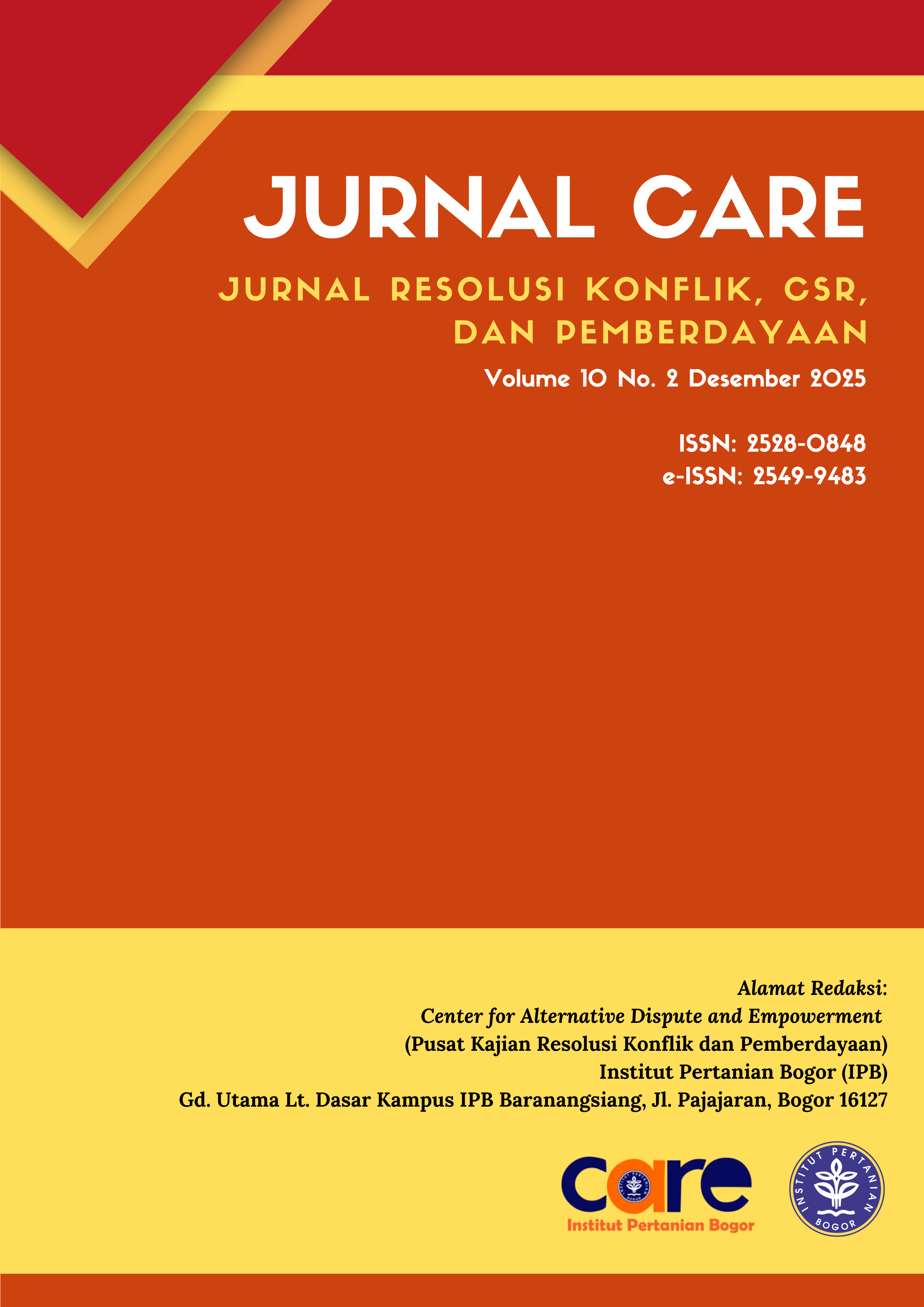 					View Vol. 10 No. 2 (2025): Vol. 10 No. 2(2025):  Menguatkan UMKM, Menumbuhkan Ekonomi, Menjaga Lingkungan
				