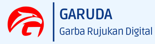 Garuda preview graphic for Agro-Maritim journal with a document icon and link button style layout